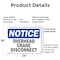 Signmission Safety Culture Sign, 24 in Width, Plastic, Rectangle OS-2PACK-NS-P-1824-L-16308 - alternate 6